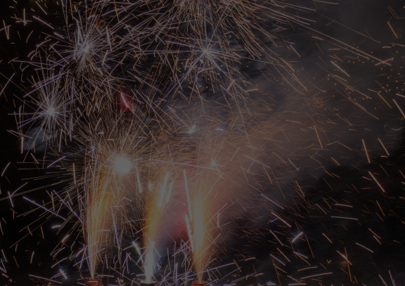 Fireworks at home