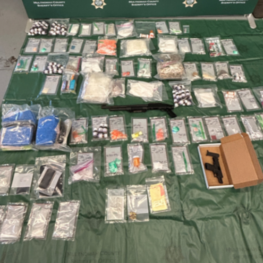 MCSO evidence seized as part of a criminal investigation (Nov 14 2025/MCSO)