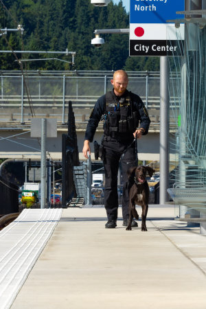 Dep. Cody Wolf and K9 Brando