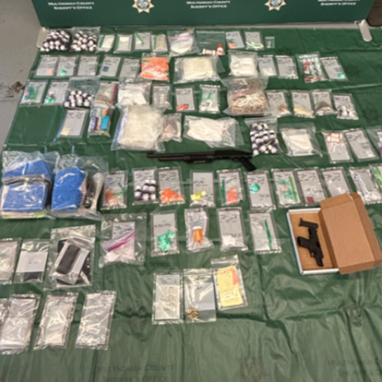 MCSO evidence seized as part of a criminal investigation (Nov 14 2025/MCSO)