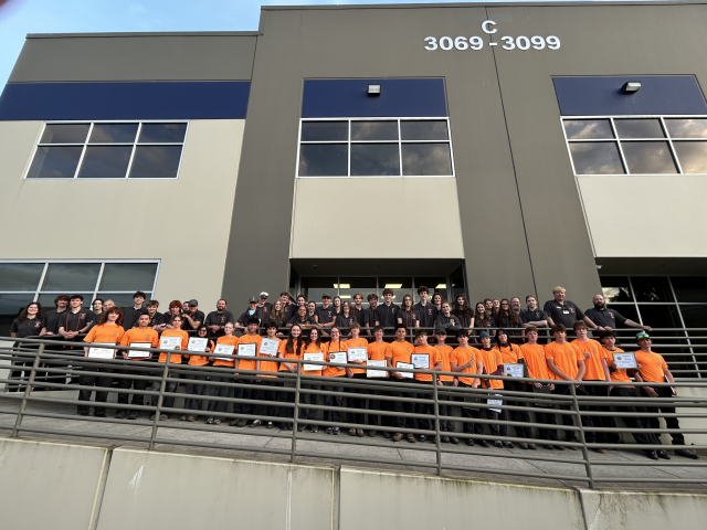 The Multnomah County Sheriff’s Office (MCSO) Search and Rescue volunteers stand together for a group picture, marking the start of their critical role within…